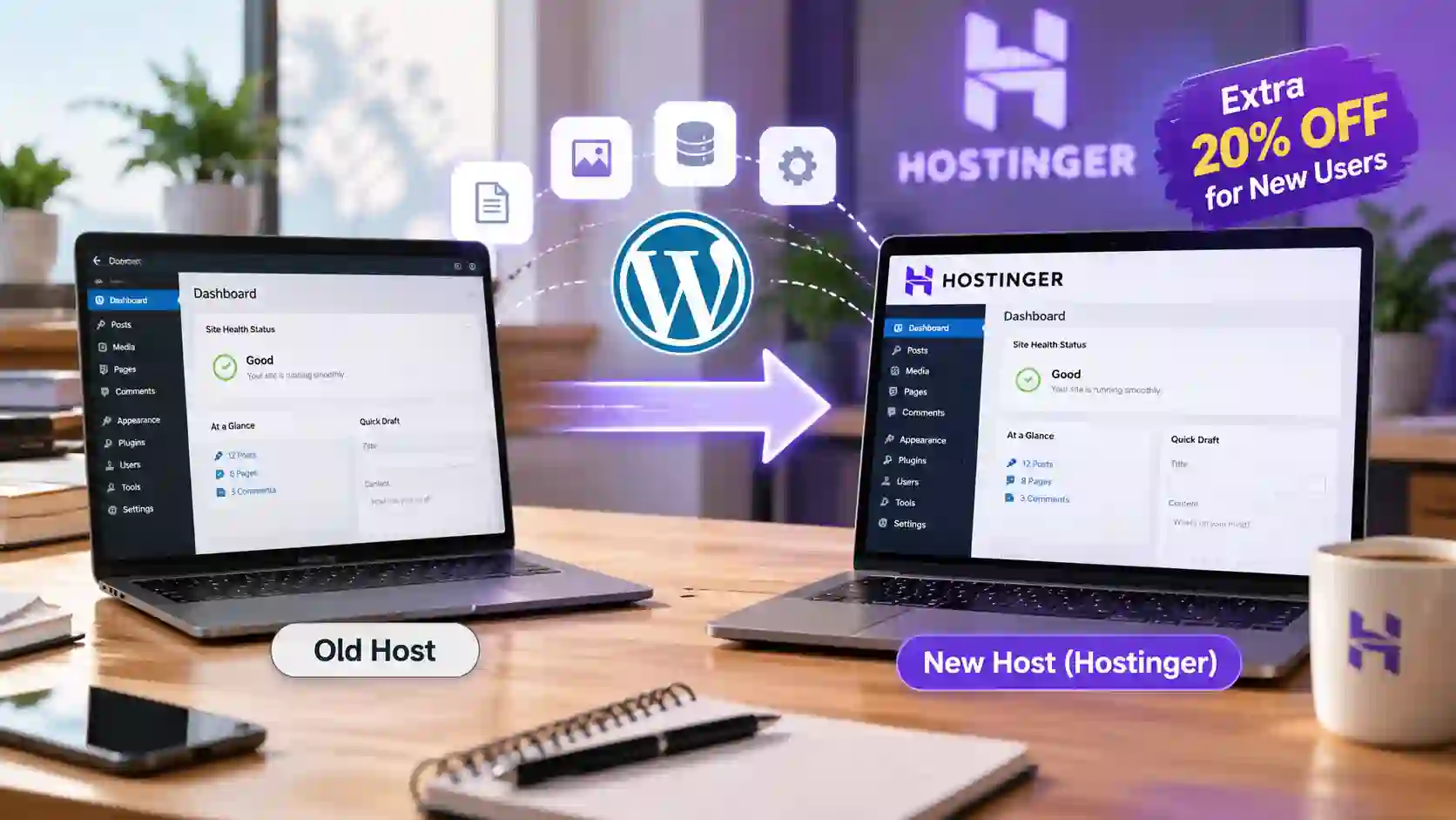 How to Move a WordPress Site to New Host (Complete Guide)